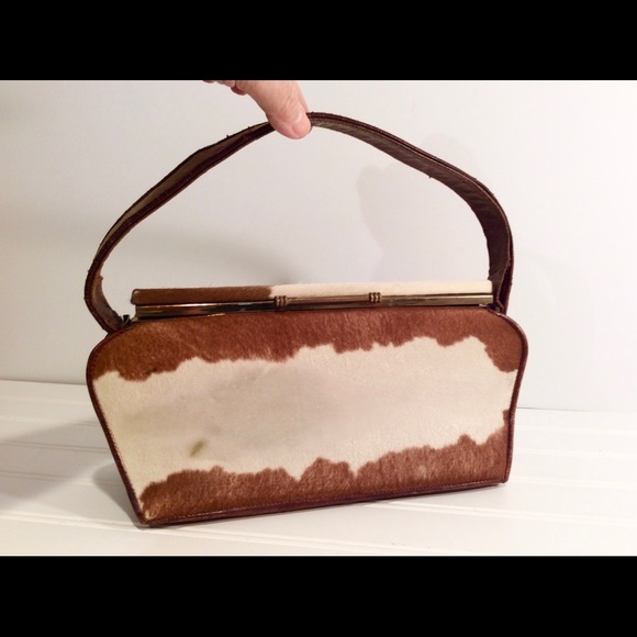 Bags Vintage 195s Pony Hair Purse Poshmark